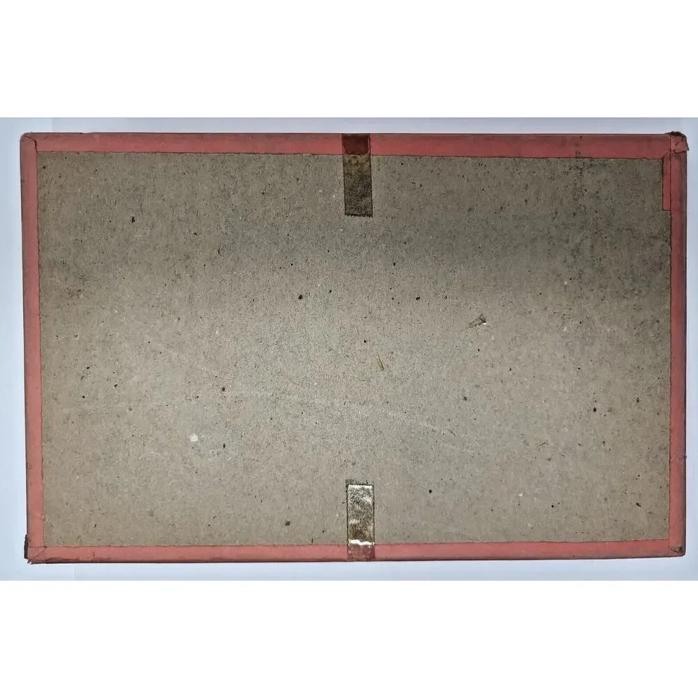 Vintage Crown Toy MFG Corp Initial Identification Key Tag Display Box Empty U127